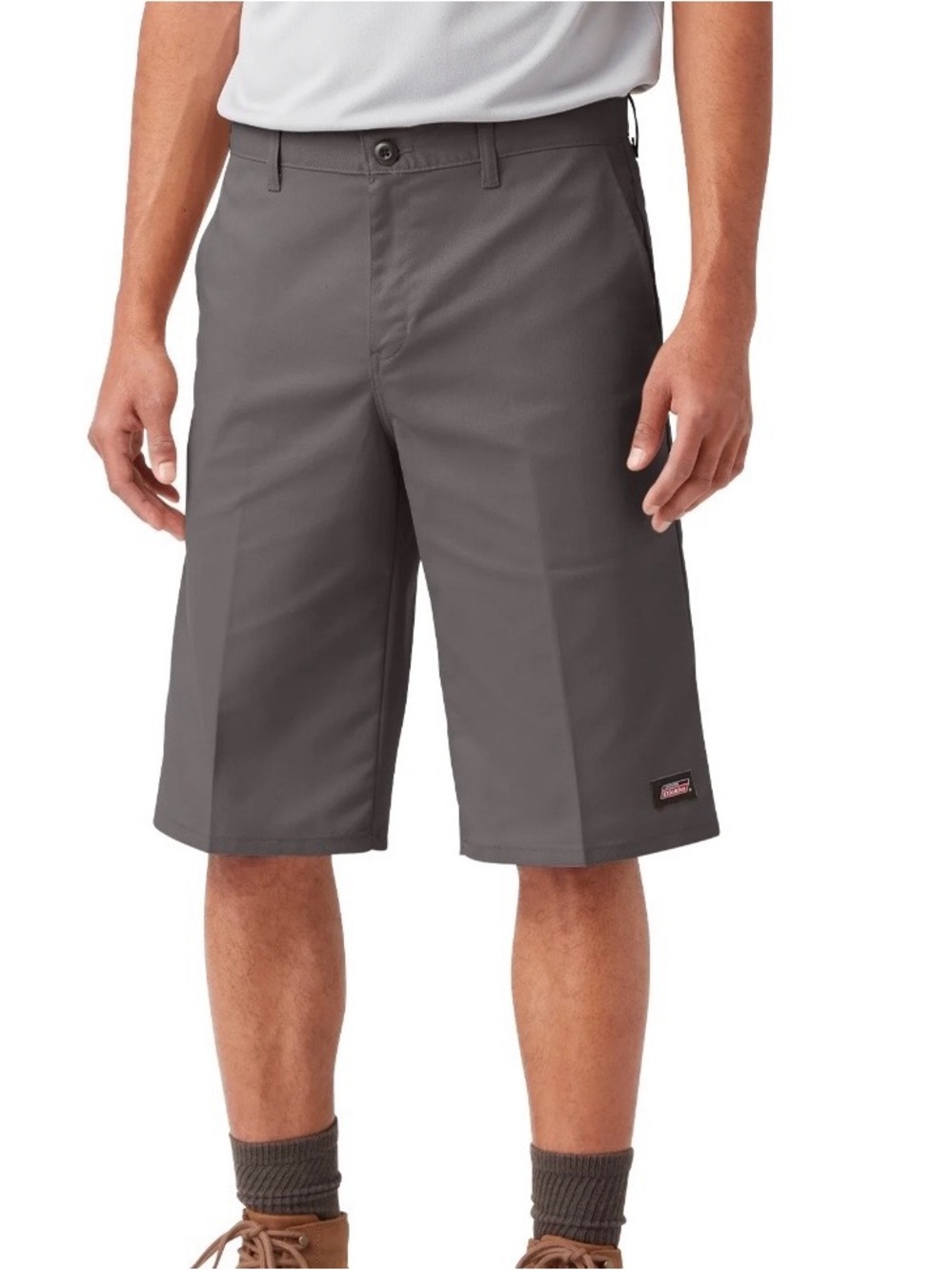 Men's Gray Performance Work Shorts
